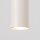 Pendelleuchte Beige Stahl GU10 2-flammig 30 cm lang
