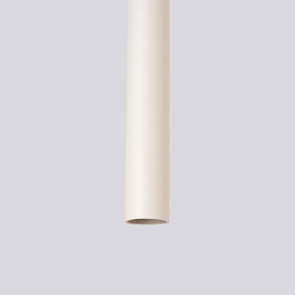 Runde Hängelampe Beige Stahl G9 Ø3,5 cm akzentuiert