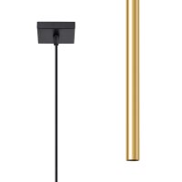 Runde Hängelampe Gold Stahl G9 Ø2,5 cm...