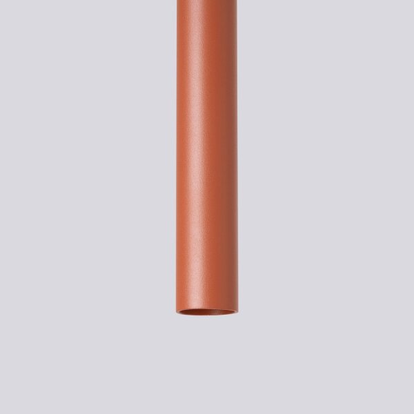 Runde Hängelampe Stahl Ocker G9 L:19,5 cm 3-flammig
