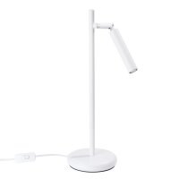 Tischleuchte verstellbar Weiß G9 43 cm Schreibtisch