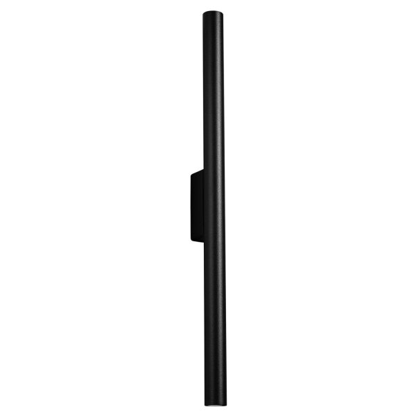 Wandleuchte Up Down Schwarz Stahl G9 H:50 cm indirekt