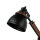 Verstellbare Schreibtischlampe Retro Metall Holz E14