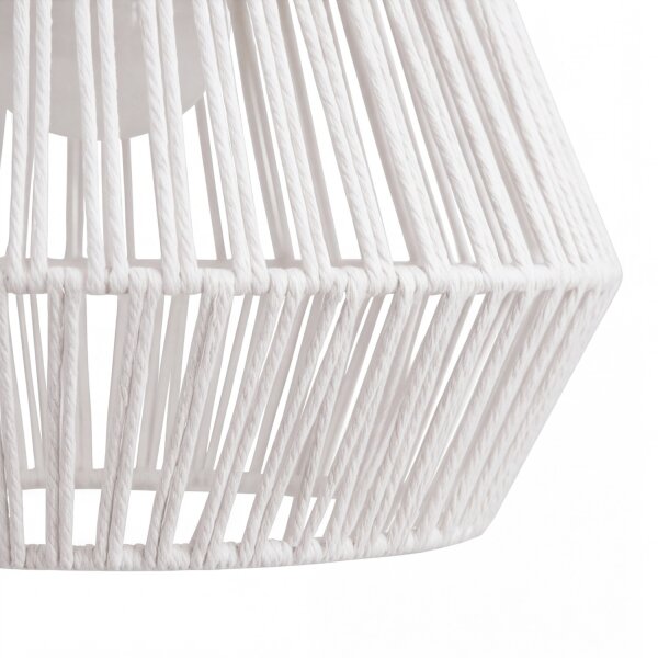 LED Akku Hängelampe dimmbar Weiß IP54 3000K Ø40cm 20h