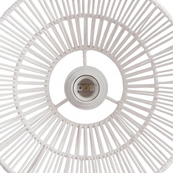 LED Akku Hängelampe dimmbar Weiß IP54 3000K Ø40cm 20h