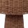Tischleuchte Rattan IP54 Terrasse Garten E27 H:38 cm