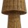Stehlampe Rattan Natur E27 IP54 109 cm Garten Außen