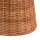 LED Akku Tischlampe dimmbar 3000 K IP54 38 cm Rattan