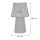 LED Akku Tischlampe dimmbar 3000 K IP54 38 cm Rattan