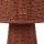 Tischlampe Rattan Natur IP54 E27 H:38 cm wetterfest