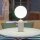 LED Akku Tischleuchte Beige IP54 dimmbar 3000 K 51 cm