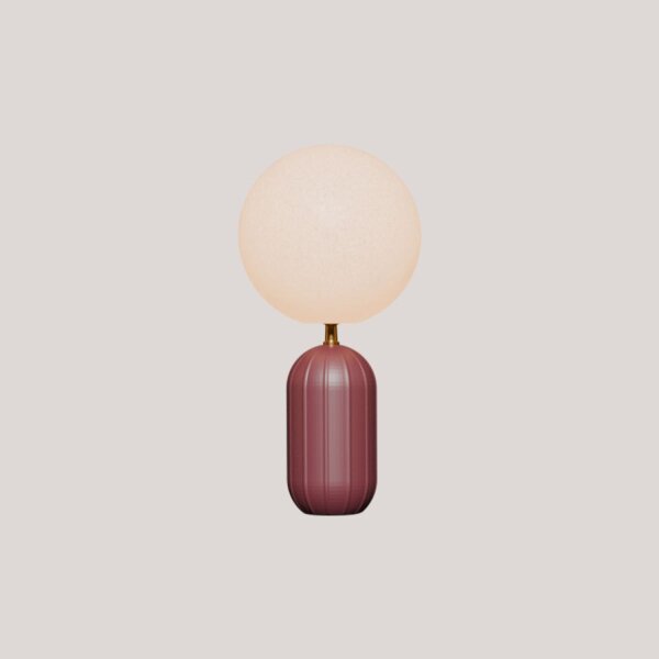 LED Akku Tischlampe Bordeaux IP54 dimmbar 3000 K 51 cm