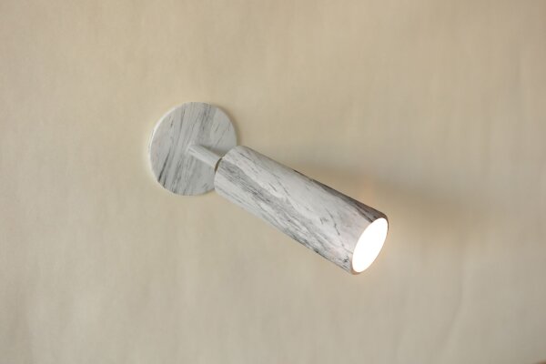 LED Akku Wandspot dimmbar flexibel Schalter 3000 K