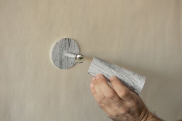 LED Akku Wandspot dimmbar flexibel Schalter 3000 K