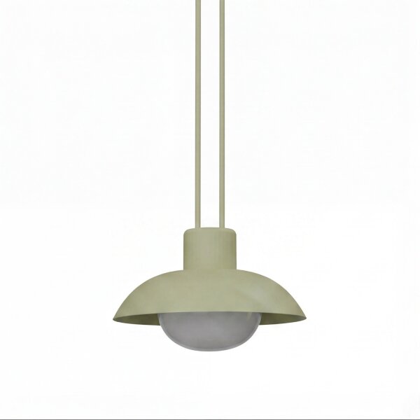 LED Akku Hängelampe dimmbar Grün IP54 3000 K Ø20 cm