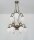 Kronleuchter Messing Opal Glas E27 L:66 cm stilvoll