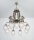 Premium Kronleuchter Messing Glas E27 L:82 cm blendarm
