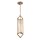 Hängelampe Metall Glas 13 cm breit H: max. 168,2 cm E27
