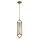 Hängelampe Metall Glas 13 cm breit H: max. 168,2 cm E27