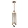 Hängelampe Metall Glas 13 cm breit H: max. 168,2 cm E27