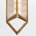 Hängelampe Metall Glas 13 cm breit H: max. 168,2 cm E27
