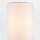 Wandlampe Metall Stoff 45,7 cm hoch 2x E14 Blattgold Weiß