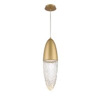 H&auml;ngelampe Glas Metall LED GU10 3000 K 560 lm Modern