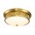 Deckenlampe Bad Metall Glas Ø 44,5 cm rund IP44 E27 Modern