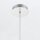 Hängelampe LED Metall Glas in Chrom B: 15 cm schmal