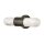LED Wandlampe Bad IP44 3000 K 1530 lm H: 40,6 cm Schwarz Weiß