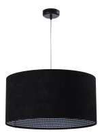 Pendelleuchte Esszimmerlampe Schwarz Weiß Muster