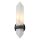 Wandlampe Alabaster Metall H: 38,1 cm Vintage E27