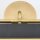 LED Bilderlampe schwenkbar B: 50,2 cm Metall Kunstleder