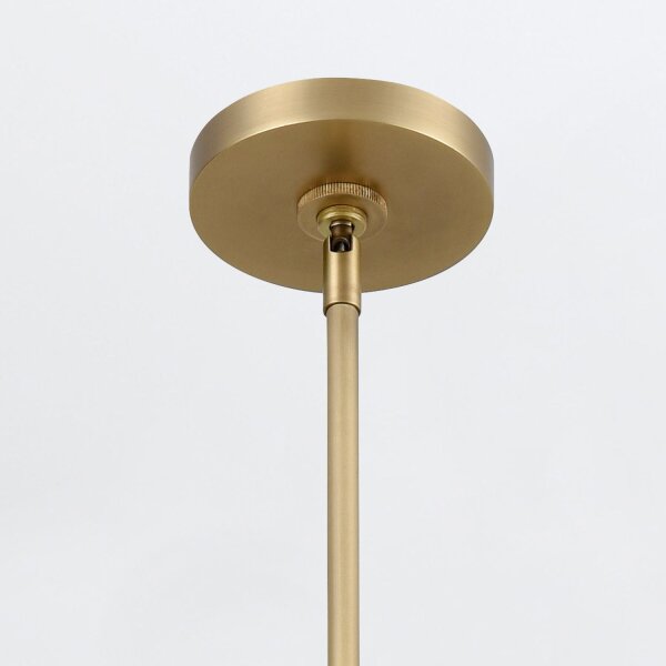LED Pendelleuchte Balken B: 80 cm Metall Kunstleder 2620K