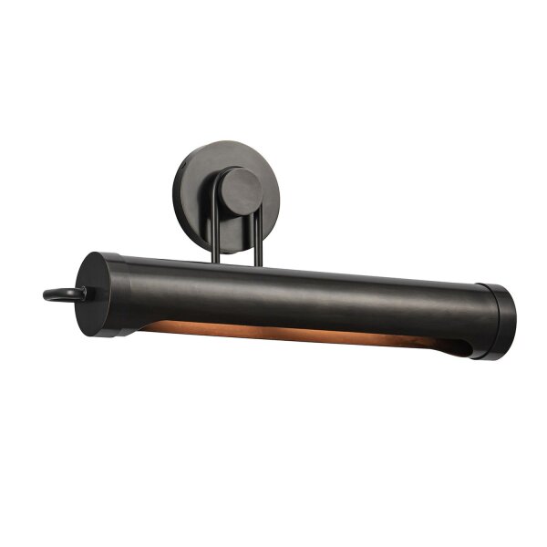 Bilderleuchte Metall 50,8 cm breit in Bronze Antik E27