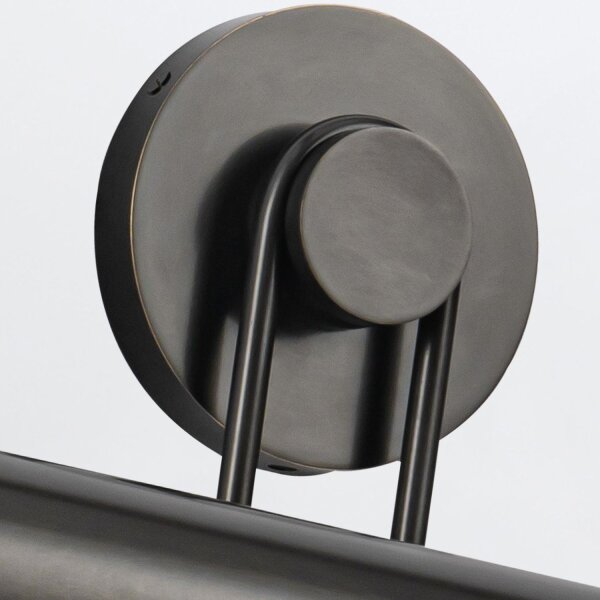 Bilderleuchte Metall 50,8 cm breit in Bronze Antik E27