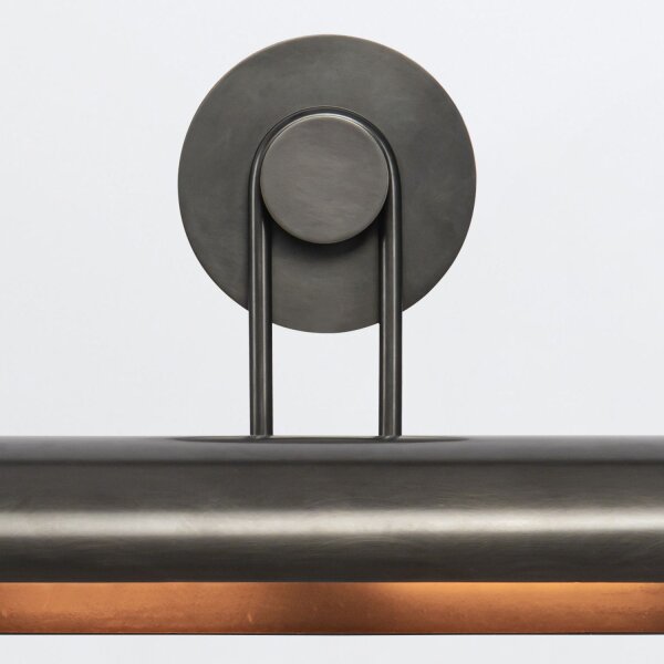 Bilderleuchte Metall 50,8 cm breit in Bronze Antik E27