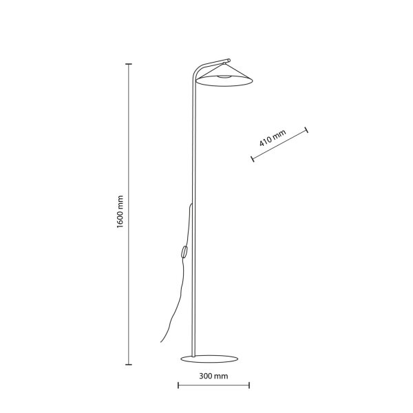 TK16214 - Stehlampe ALNO