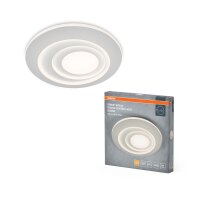 LED Deckenleuchte Weiß Metall 3000K L:50,5cm rund...