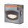 LED Deckenlampe Grau Beton 3000K Ø30cm modern OSRAM