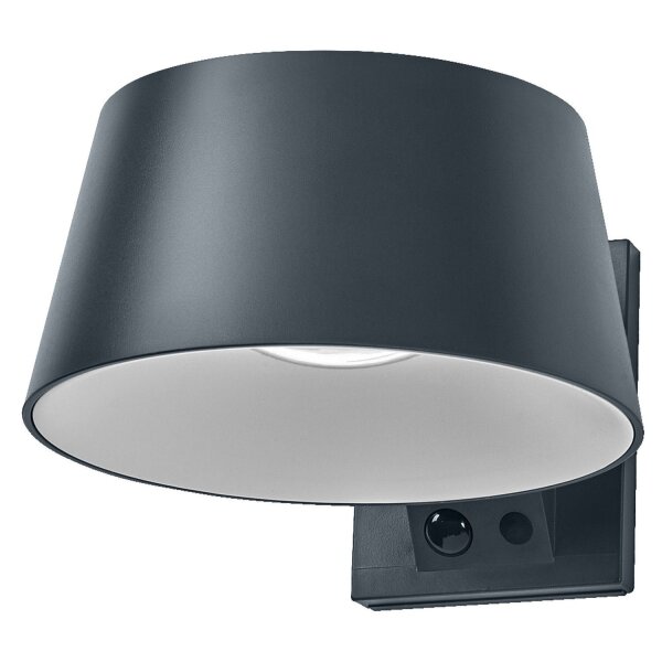 LED Solar Wandlampe dimmbar Metall 3000 K IP54 OSRAM