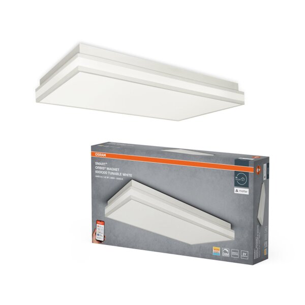 LED Deckenleuchte dimmbar Smart+ TW Weiß L:60 cm OSRAM