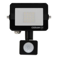 LED Außenstrahler Sensor flexibel Alu 3000K IP65 OSRAM
