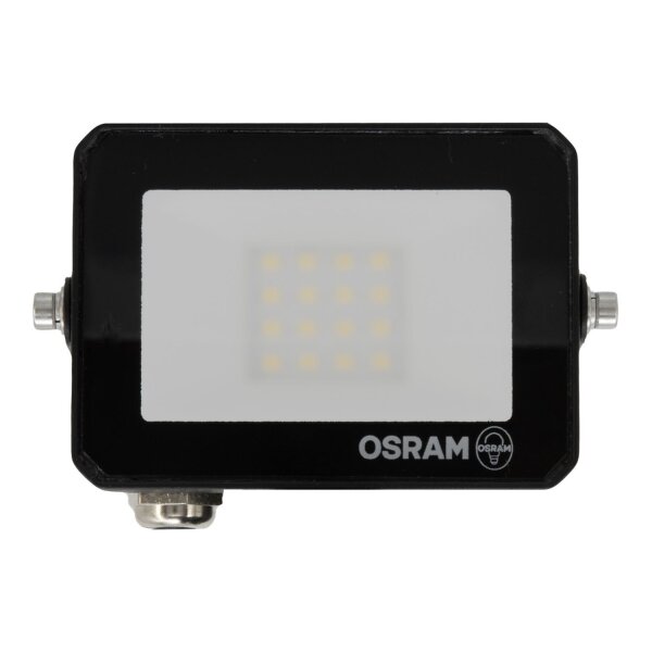 LED Strahler schwenkbar Schwarz Alu 4000 K IP65 OSRAM