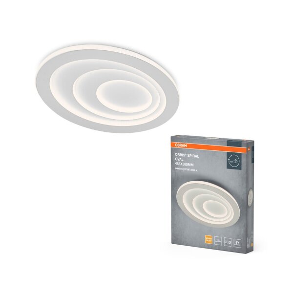LED Deckenleuchte Weiß Metall 3000K L:48,5cm OSRAM