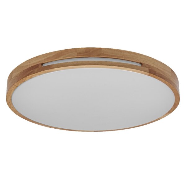 LED Deckenleuchte Click-DIM Holz 3000K Ø39cm OSRAM