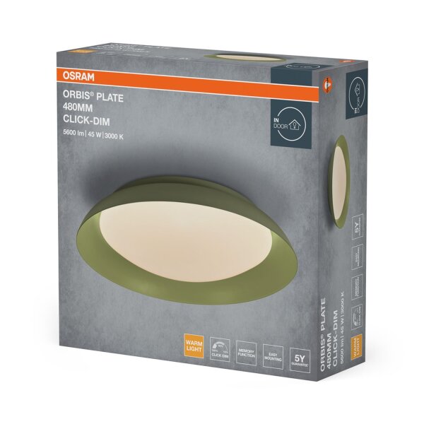 LED Deckenlampe Click-DIM Grün 3000K L:48cm OSRAM