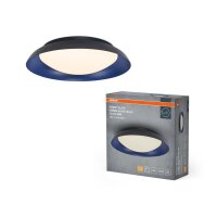 LED Deckenleuchte Click-DIM Schwarz Blau 3000 K...