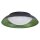 LED Deckenleuchte Click-DIM Schwarz Grün 3000 K Ø31cm