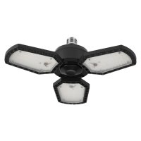 Deckenleuchte Schwarz Metall E27 B:33,7cm OSRAM